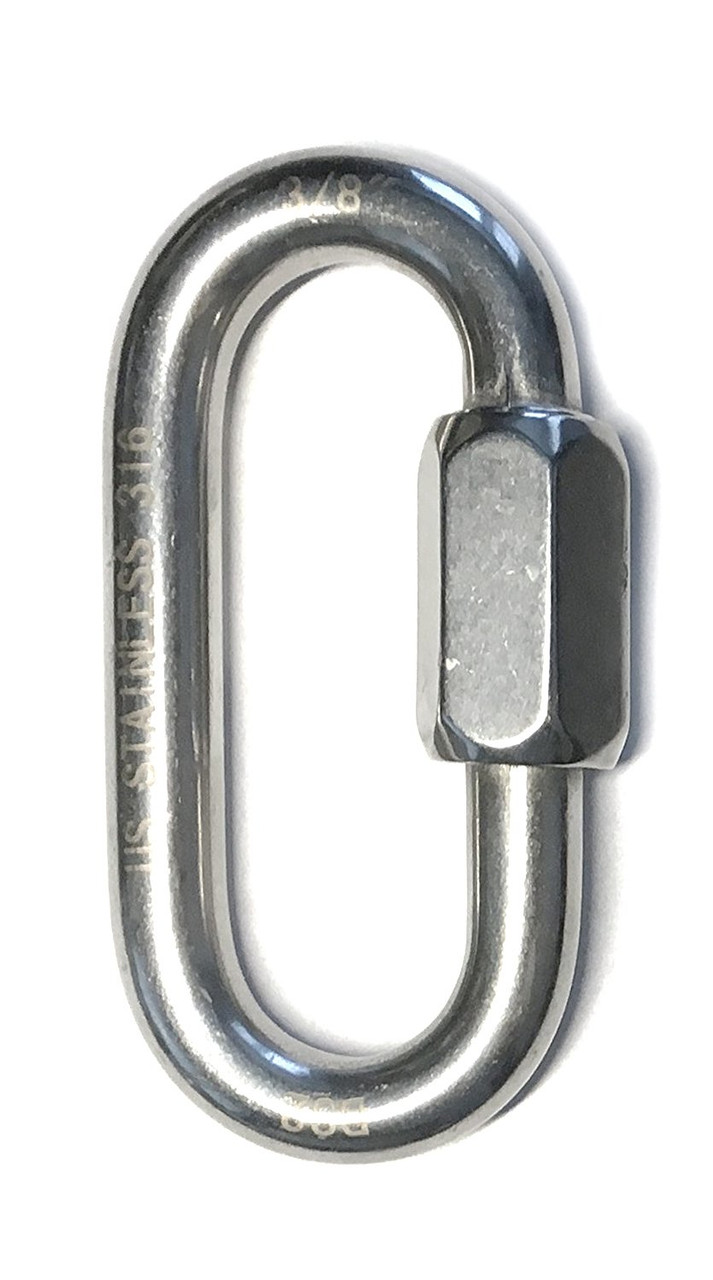 Stainless Steel 316 Quick Link 9/32