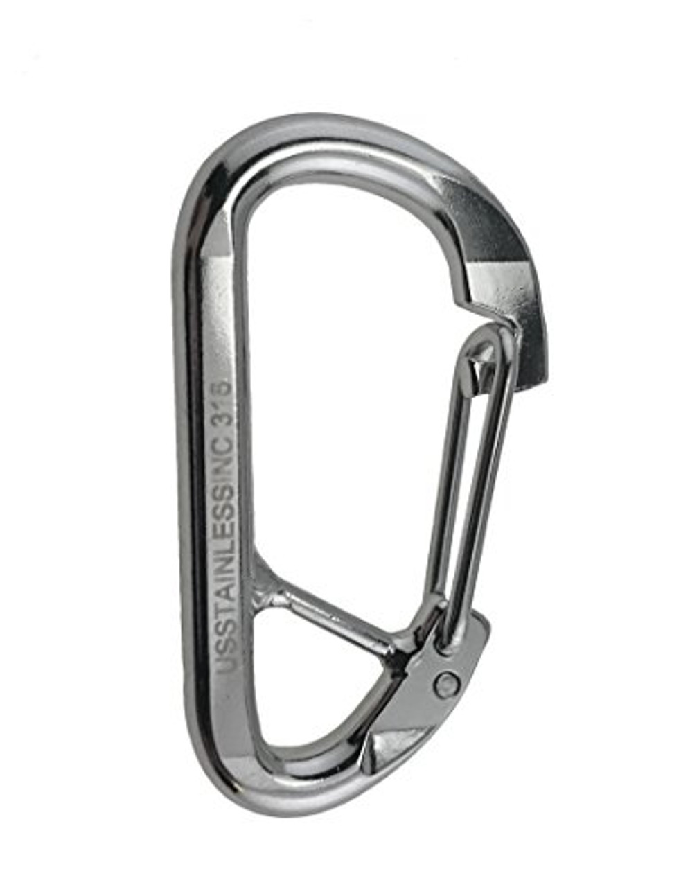 Stainless Steel 316 Spring Hook Carabiner 3/8