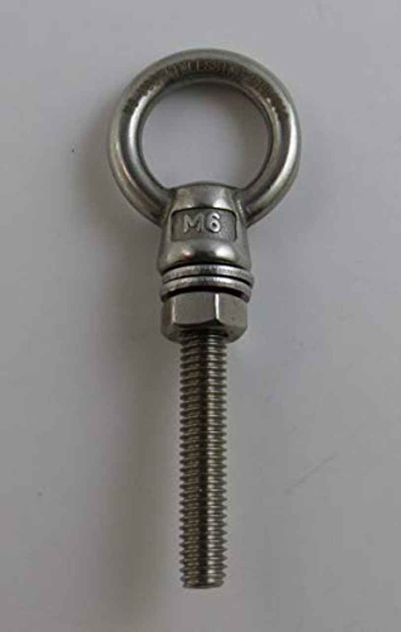 Stainless Steel 316 (Shape Type 307) M6 Lifting Eye Bolt 6mm x 40mm Marine  Grade US Stainless