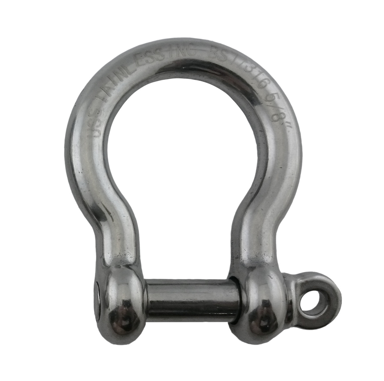 Stainless Steel 316 Forged Bow Shackles 1/2