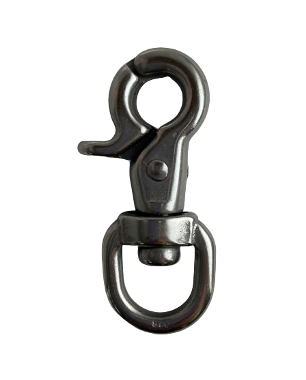 Stainless Steel 316 5/8 Trigger Snap with Swivel End Marine Grade