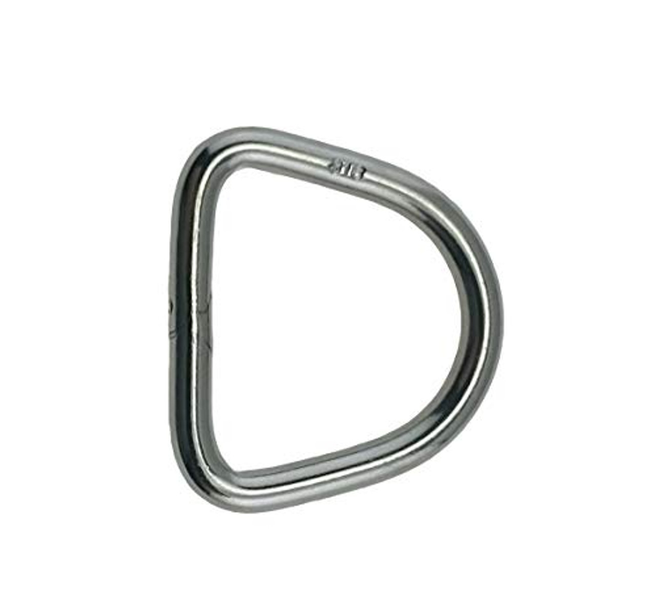 Stainless Steel 316 Round Ring Welded 3/16 x 1 5/8 (5mm x 40mm) Marine  Grade - US Stainless