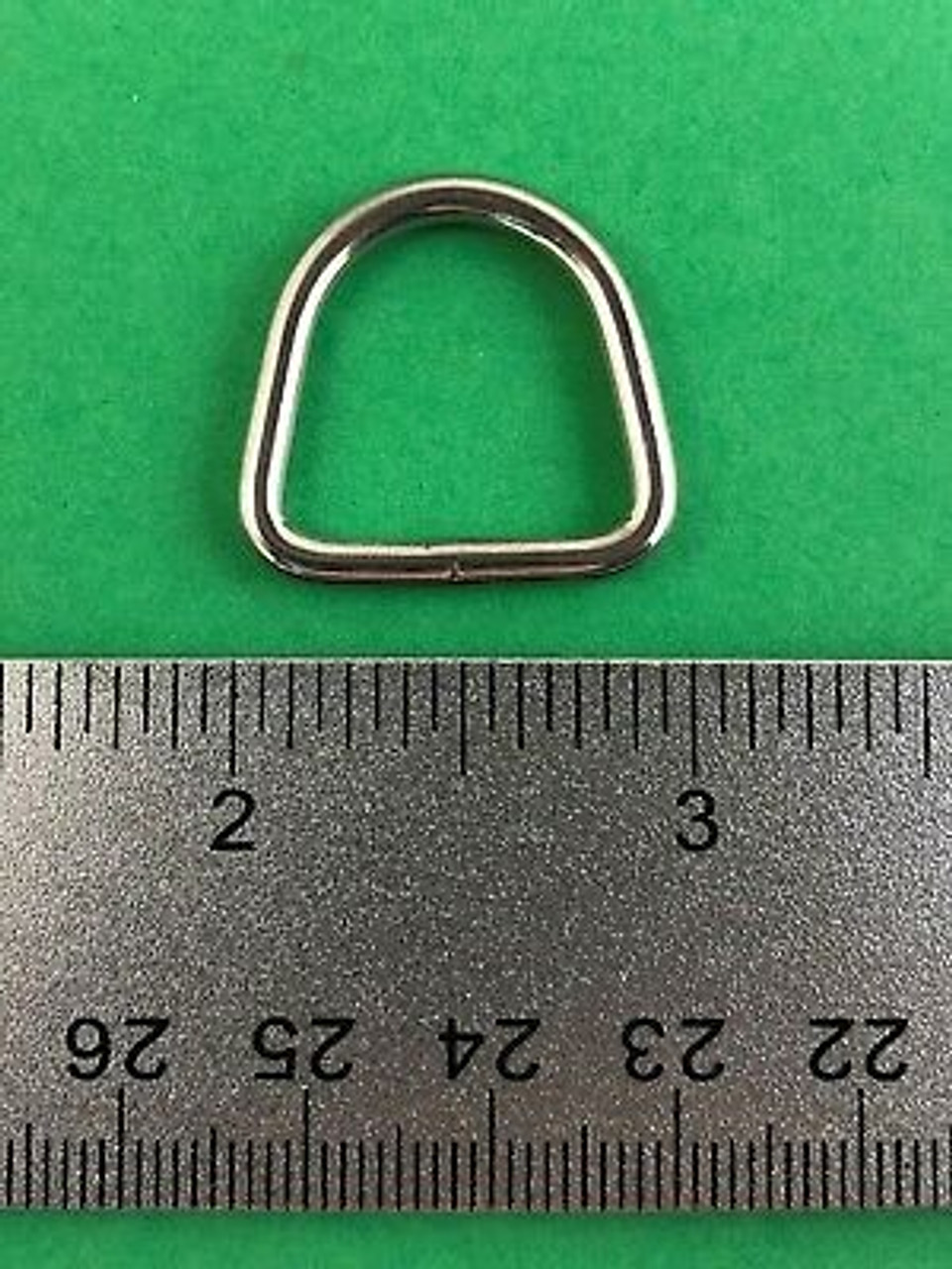 Stainless Steel 316 D Ring 1/8 x 3/4 (3mm x 20mm) Marine Grade - US  Stainless