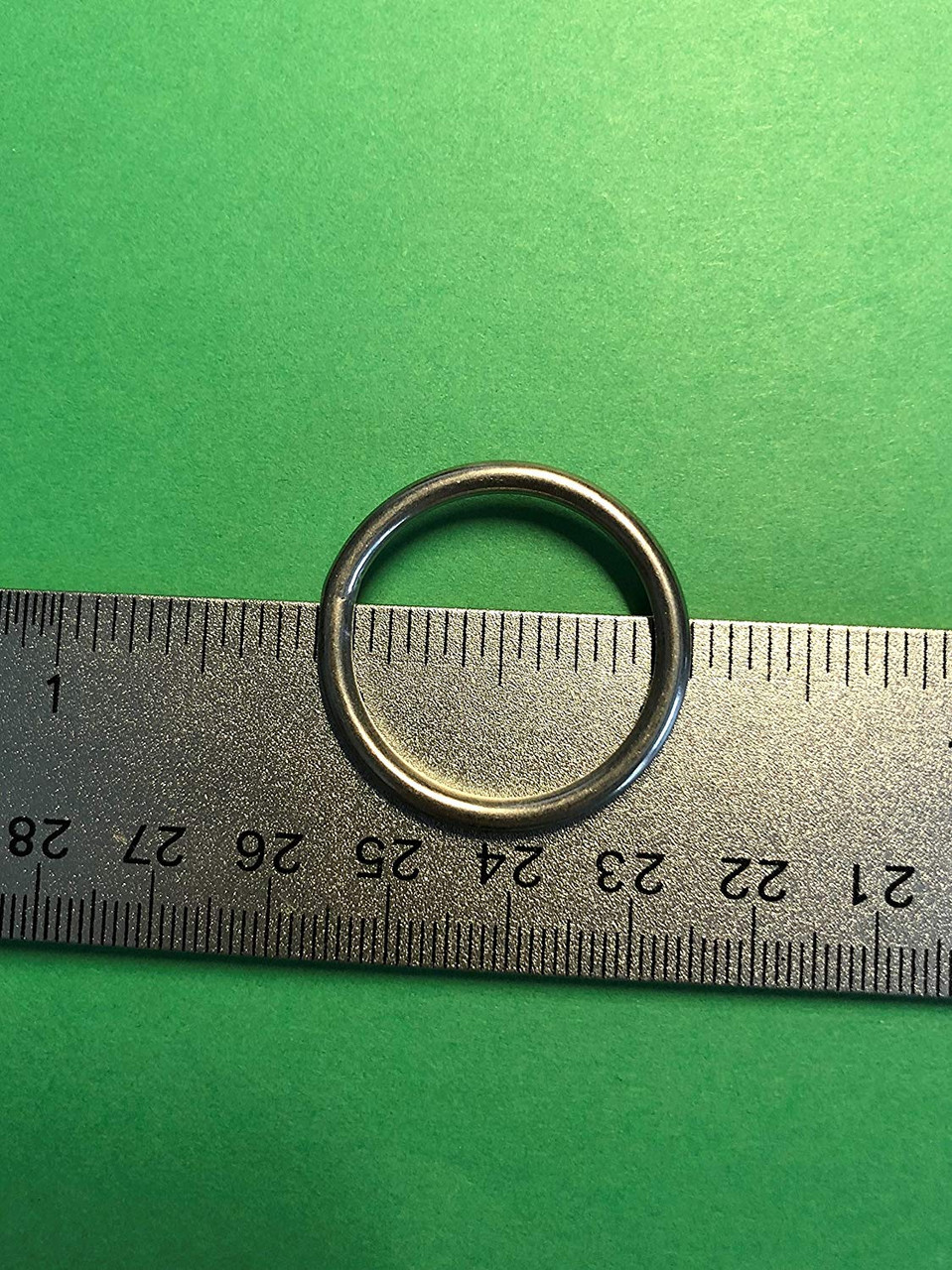 Stainless Steel 316 D Ring 1/8 x 1 (3mm x 25mm) Marine Grade