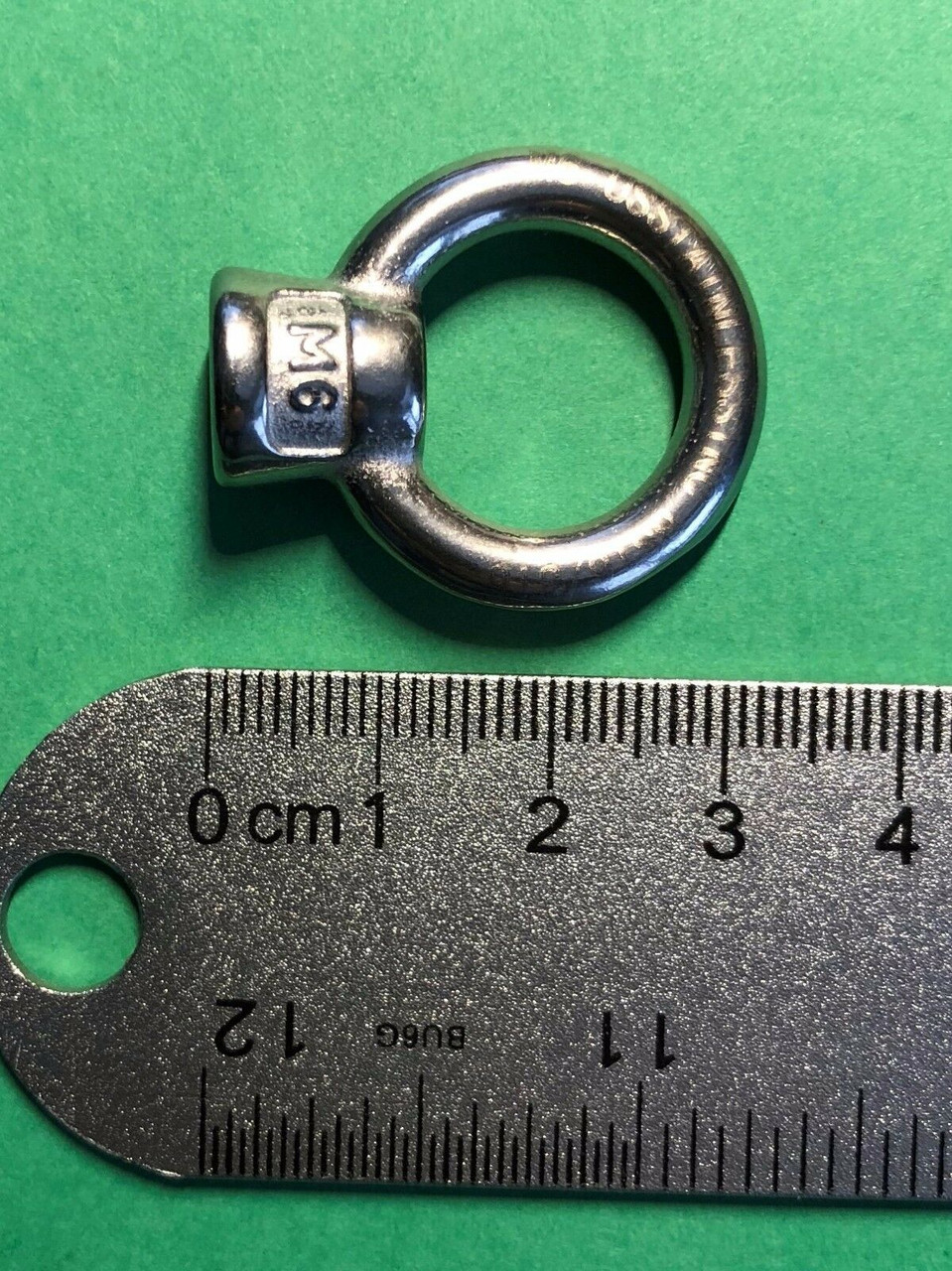 Stainless Steel 316 M6 Lifting Eye Nut Marine Grade 6mm US Stainless