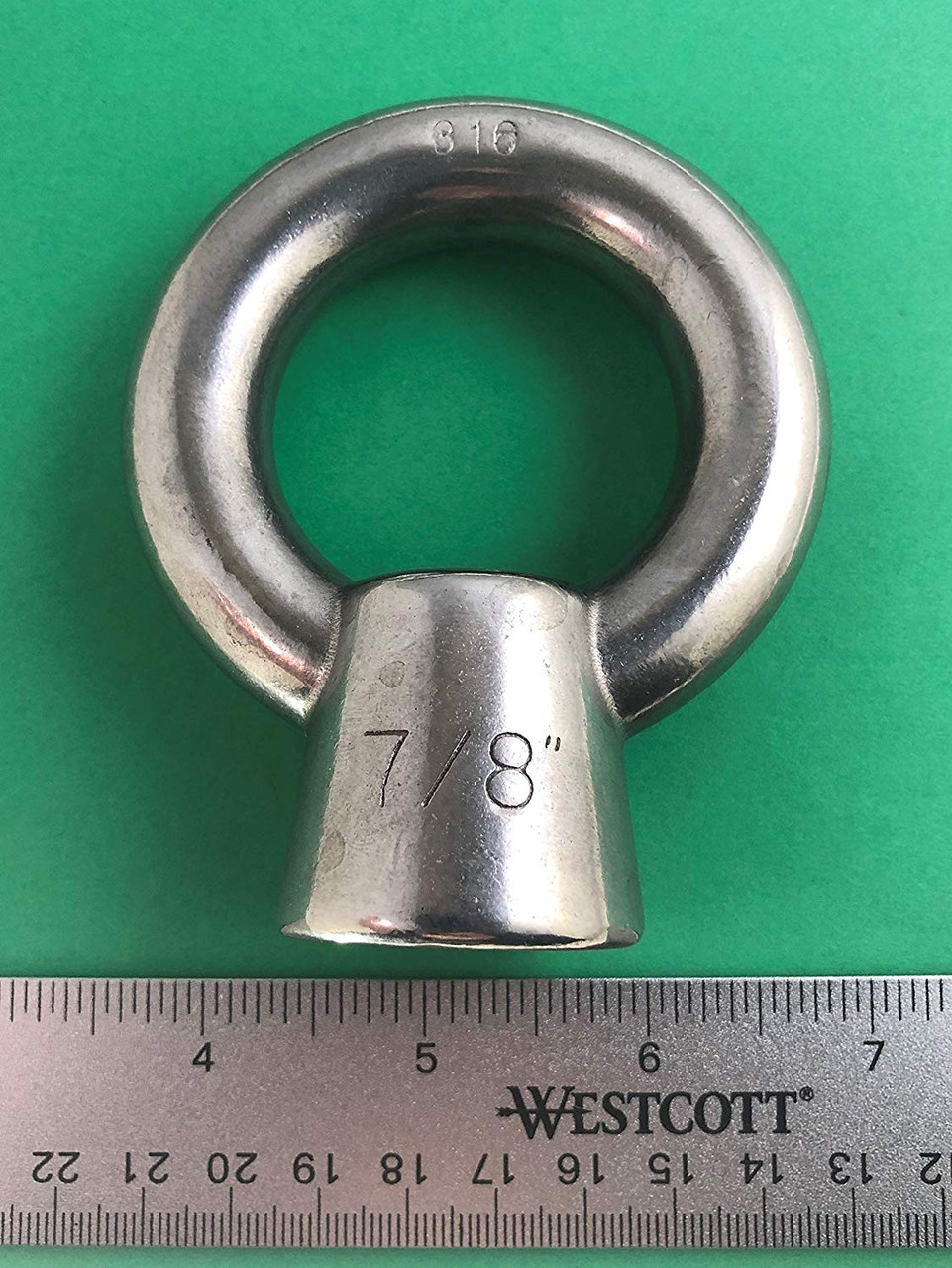 1 Pc Marine Grade 316 Stainless Steel Long Lifting Eye Bolt Eyebolts