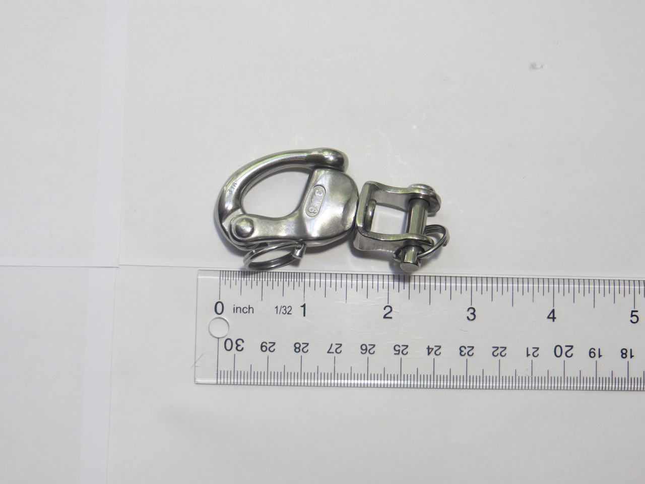 316 Stainless Steel Swivel Eye Snap Shackles by DuraBrite - Rigging &  Marine