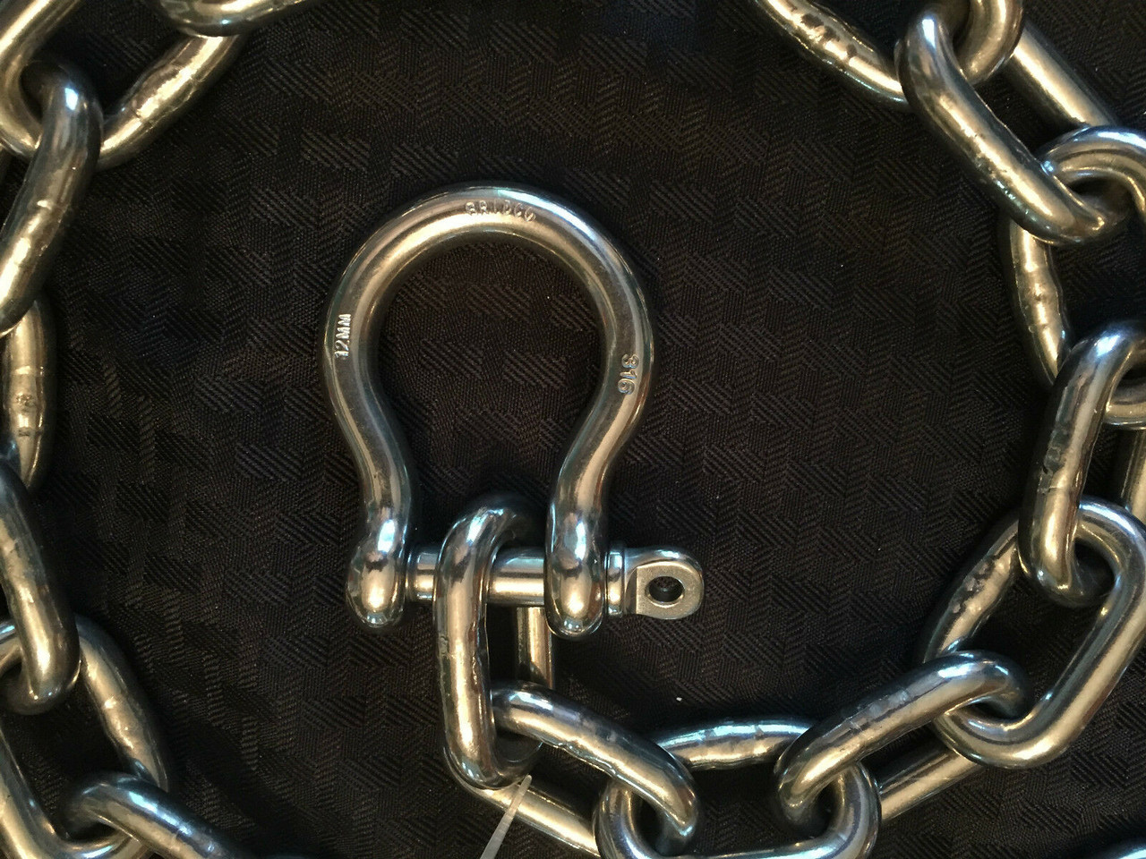 Stainless Steel 316 Anchor Chain Shackles Boats Sailing Fishing Mooring