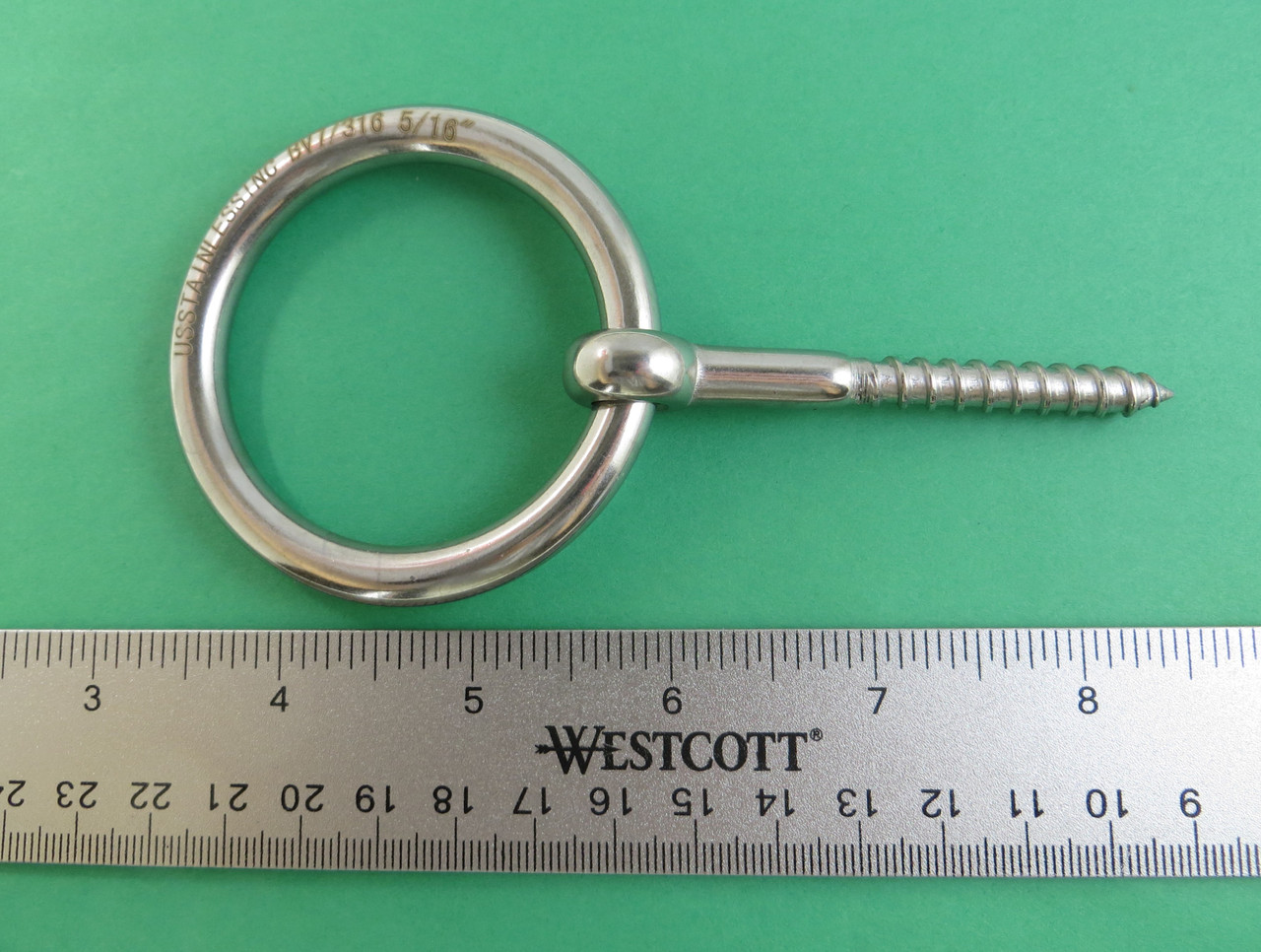 Everbilt 1/2 In. X 3 In. Stainless Steel Hex Lag Screw (5-Pack)-812820 - Foto 9