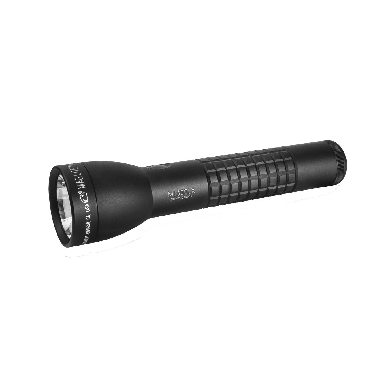 Maglite ML300LX LED 2-Cell D Flashlight, Matte Black - US Stainless