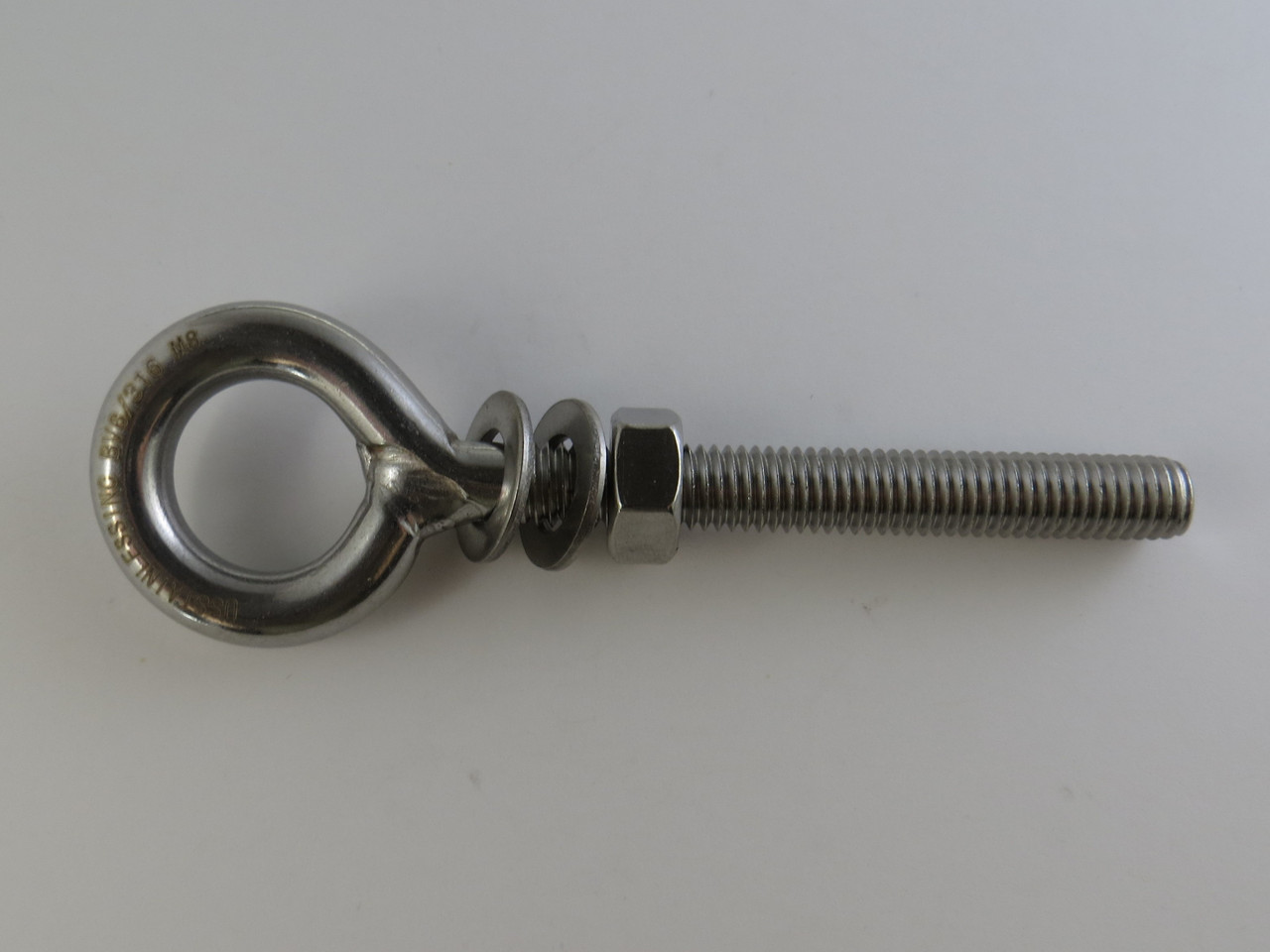 Stainless Steel 316 M5 Eye Bolt 5mm x 50mm (3/16 x 2) Marine Grade - US  Stainless