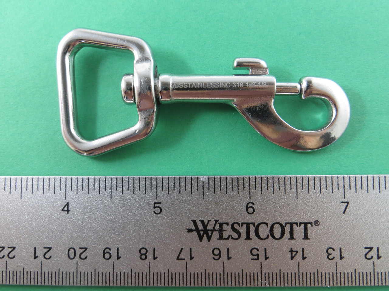 Stainless Steel Swivel Eye Bolt Snap Hook, Spring Hook, Stainless