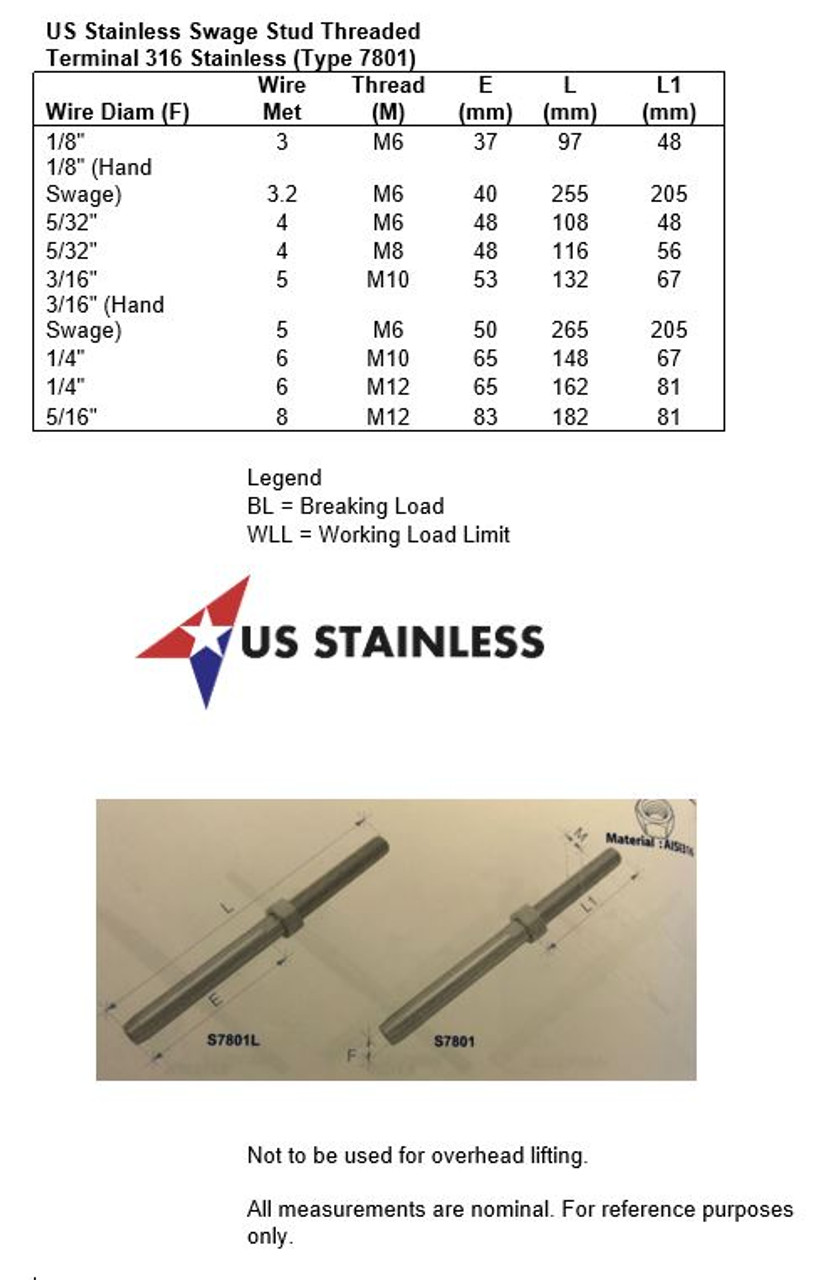 Marine Grade Stainless Steel 316 Round Ring Welded 1//2/" x 2 3//8/" 12mm x 60mm