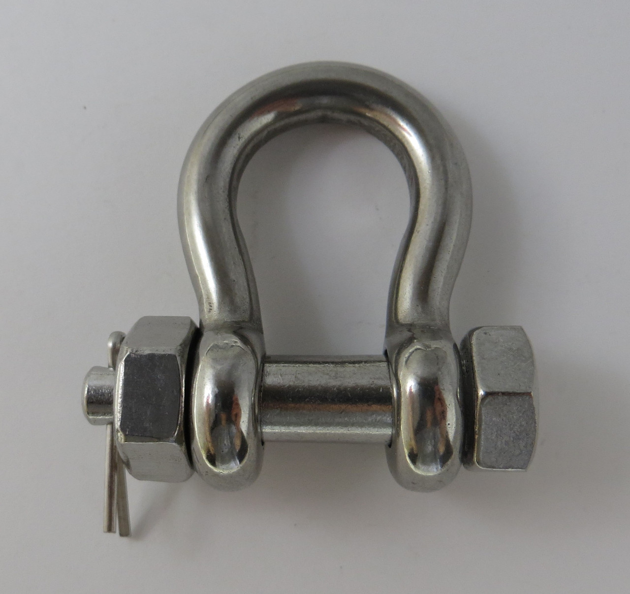 Stainless Steel (316) Anchor Shackle 5/16 (8mm) Oversized Bolt