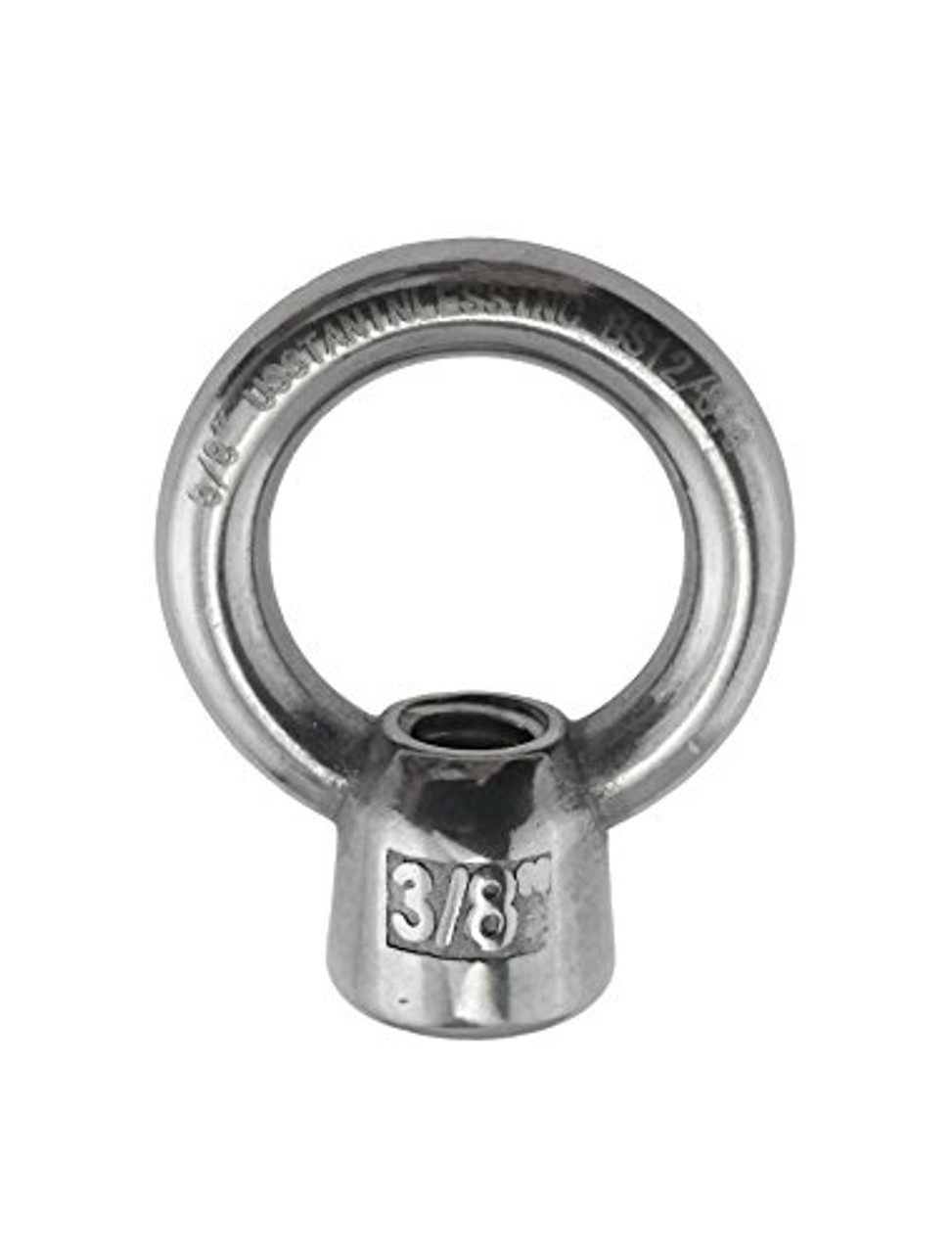 Stainless Steel 316 3/8 Lifting Eye Nut Marine Grade 3/8 UNC - US  Stainless