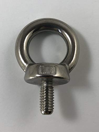 Stainless Steel 316 M6 Eye Bolt 6mm Marine Grade Heavy Duty US Stainless