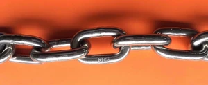 Stainless Steel 316 Chain 13mm or 1/2" by the foot Medium Link Chain