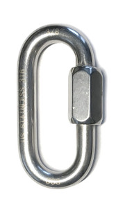 Stainless Steel 316 Quick Link 9/32" (7mm) Marine Grade  Rigging Stainless Steel 316 Quick Link 9/32" (7mm) Marine Grade  Rigging