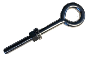 Stainless Steel 316 Eye Bolt 5/8" x 8" UNC Short Thread Marine Grade
