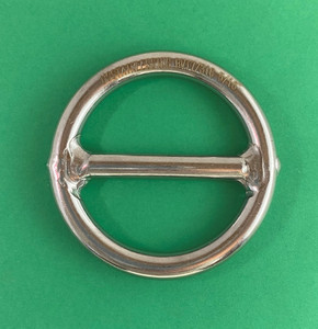 Stainless Steel 316 (8mm x 50mm) Round Ring Welded with Cross Bar Marine Grade