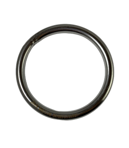 Stainless Steel 316 Round Ring Welded 5/16" x 2 3/4" (8mm x 70mm) Marine Grade