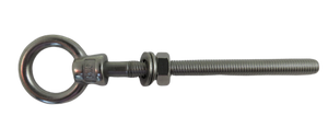 Stainless Steel 316 (Shape Type 307) M10 Lifting Eye Bolt 10mm x 100mm Marine Grade
