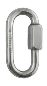 Stainless Steel 316 Quick Link 9mm (3/8") Marine Grade Stainless Steel 316 Quick Link 9mm (3/8") Marine Grade
