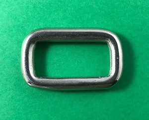 Stainless Steel 316 Rectangle Adjusting Ring 3/16" x 1" (5mm x 25mm) Marine