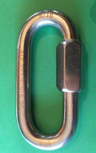 Stainless Steel 316 Quick Link 9/16" (14mm) Marine Grade Boating or Rigging