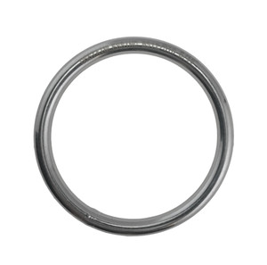 Stainless Steel 316 Round Ring Welded 5/16" x 2 3/8" (8mm x 60mm) Marine Grade