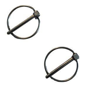 Stainless Steel 316 Linch Pin Ring Catch 8mm or 5/16" Marine Grade 2 Pieces