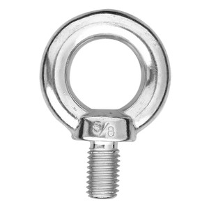 Stainless Steel 316 5/8" Lifting Eye Bolt 5/8" UNC Marine Grade Stainless Steel 316 5/8" Lifting Eye Bolt 5/8" UNC Marine Grade