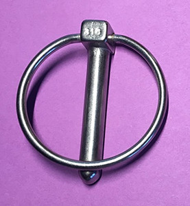 Stainless Steel 316 Quick Pin Linch Pin Ring Catch 4.4mm or 11/64" Marine Grade
