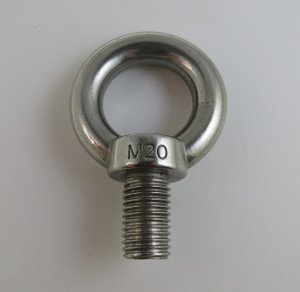 US STAINLESS Stainless Steel 316 M20 Lifting Eye Bolt 20mm Marine Grade