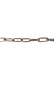 US STAINLESS Stainless Steel 316 Long Link Chain 1/4" (6mm) Chain (by the foot)
