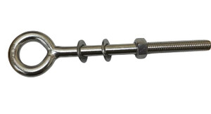 US STAINLESS Stainless Steel 316 Eye Bolt 1/2" x 8" UNC(1/2"-13 pitch) Short Thread Marine Grade