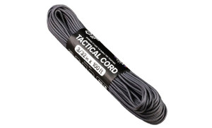 Atwood Paracord - 100' x 3/32" Tactical Cord 4 Nylon Strand Core 275 Test Weight 275lbs (Graphite)