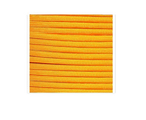 US Ropes Type III Commercial 550 Paracord 100' Hank Made in USA Survival Cord Parachute Outdoor (Goldenrod)