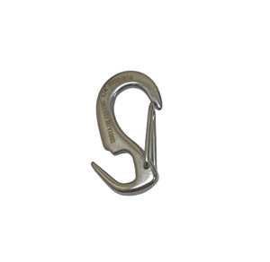 US Stainless Spring Snap Casting with Hook End Type 2471 6mm (1/4") Marine Grade 316 Stainless