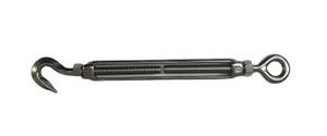 US STAINLESS Stainless Steel 316 M12 Turnbuckle Hook and Eye 12mm Marine Grade