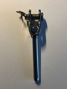 US STAINLESS Stainless Steel 316 Swivel Toggle Terminal Marine Grade for 1/8" Wire Rope