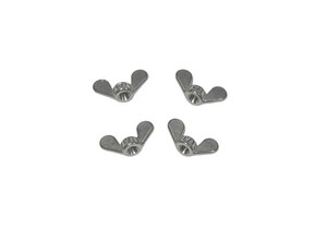 US STAINLESS 4 Pieces Stainless Steel 304 DIN315 M6 Wing Nut