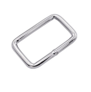 Stainless Steel 304 Rectangle Adjusting Ring 4mm x 25mm