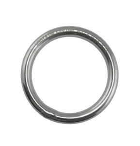 US STAINLESS Stainless Steel 304 Round Ring Welded 6mm x 50mm ID (1/4" x 2")