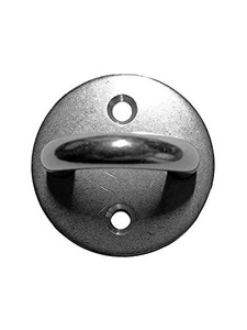 US Stainless Stainless Steel 304 Round Pad Eye 5/16" 8mm (2" 50mm Diameter)