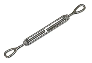 US STAINLESS Stainless Steel 316 1/4" Turnbuckle Eye and Eye US Type Marine Grade #311USEE-1/4K
