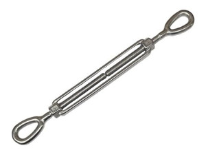 US STAINLESS Stainless Steel 316 5/16" Turnbuckle Eye and Eye US Type Marine Grade #311USEE-5/16K