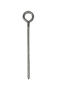 US STAINLESS Stainless Steel 316 Unwelded Lag Eye Bolt Screw 1/4" x 4"