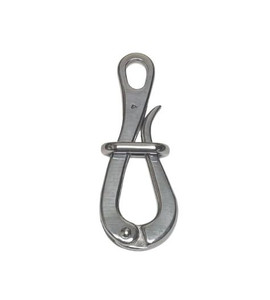 US STAINLESS Stainless Steel 316 Pelican Hook with Link 4" Marine Grade