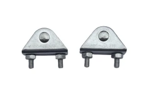 US STAINLESS 2 Pieces 316 Stainless Deck Roller Deck Mount Mini Pulley 1/8"